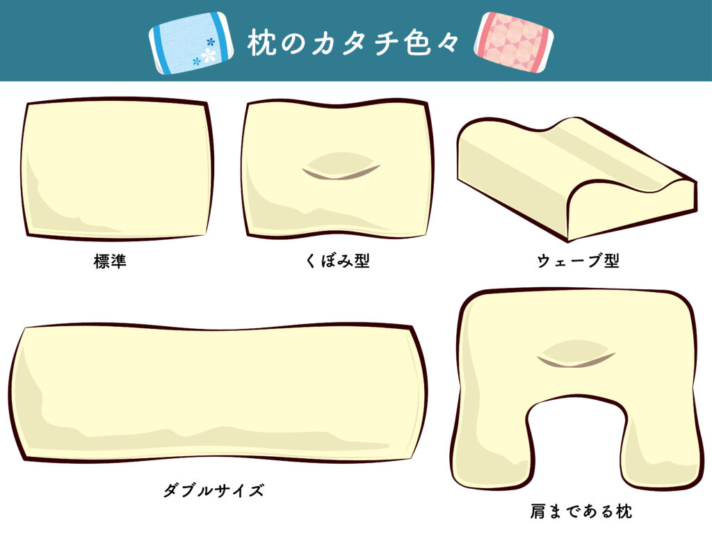 覚え方の語呂合わせ・イメージとしての枕（ピロー）